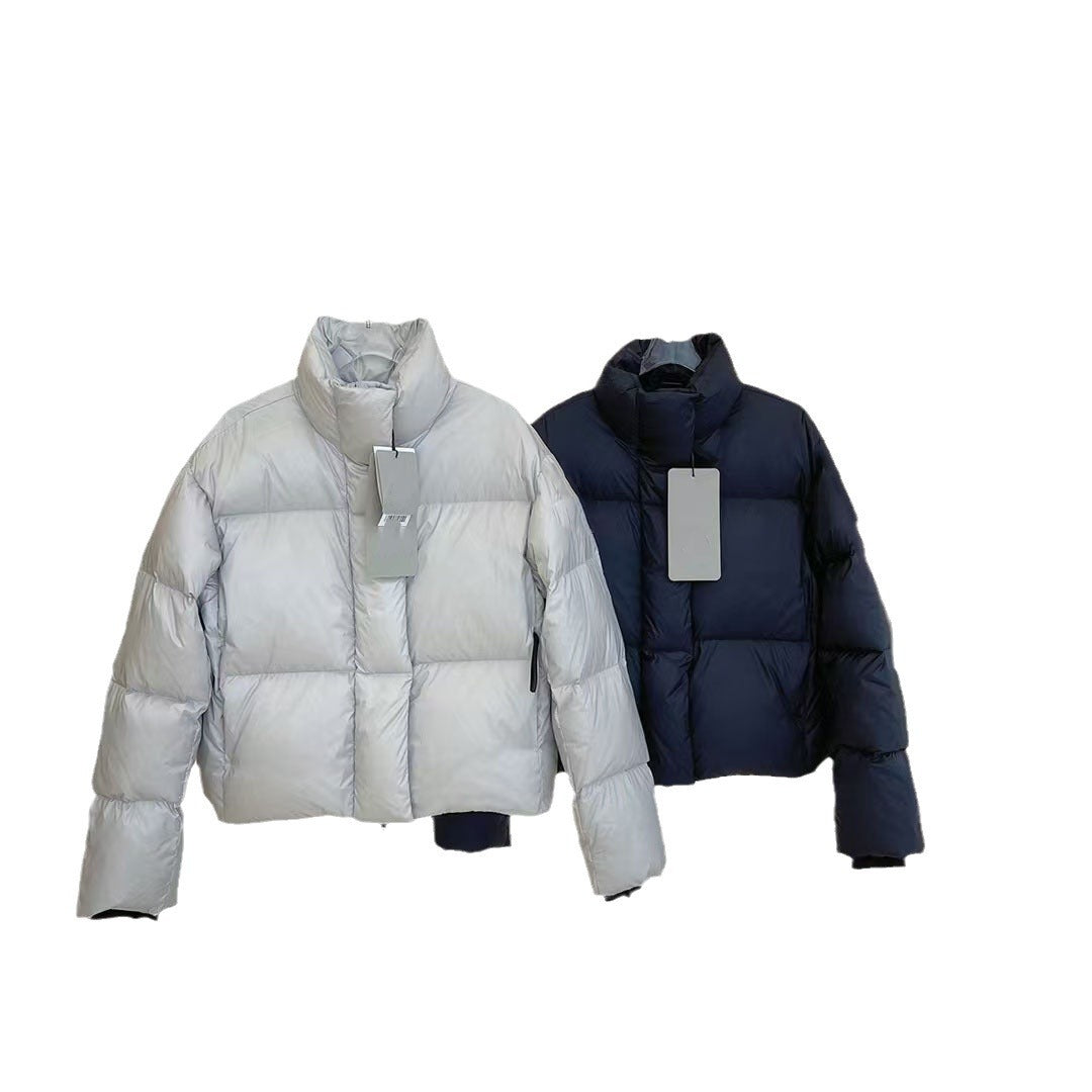 2024102300 Stand collar down jacket