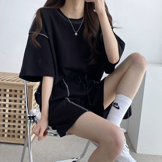 2024061031 Two-piece short sleeve shorts