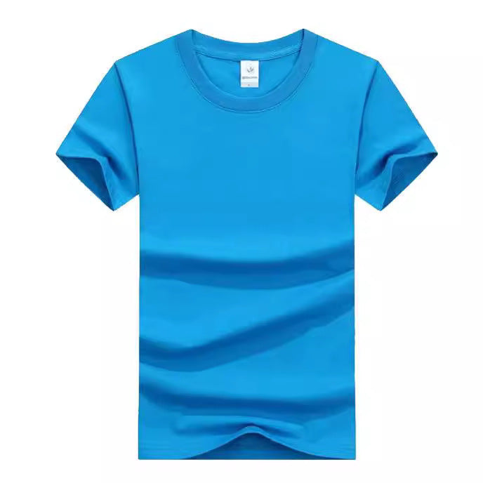 2024061026 Round neck solid color short-sleeved T-shirt