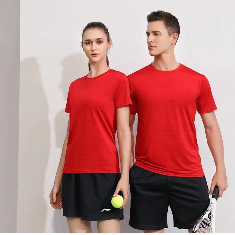 2024061045 Sleeve T-shirt Men's casual sports fitness crew-neck T-shirt